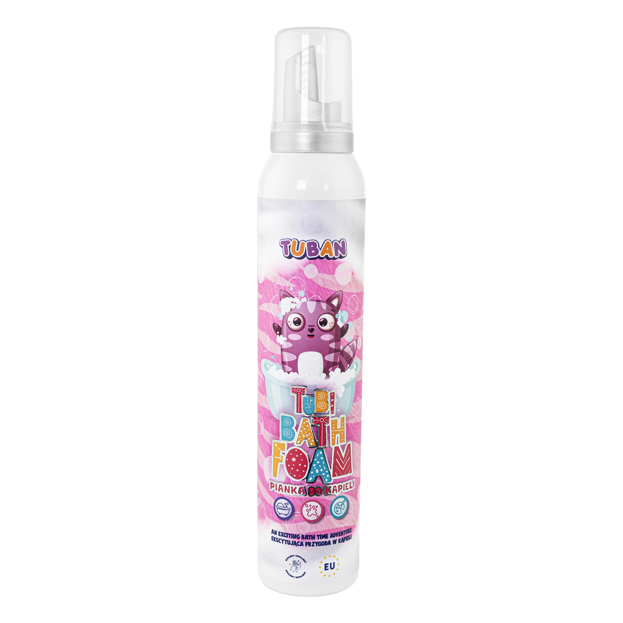 Spuitbus met Schuim - Roze