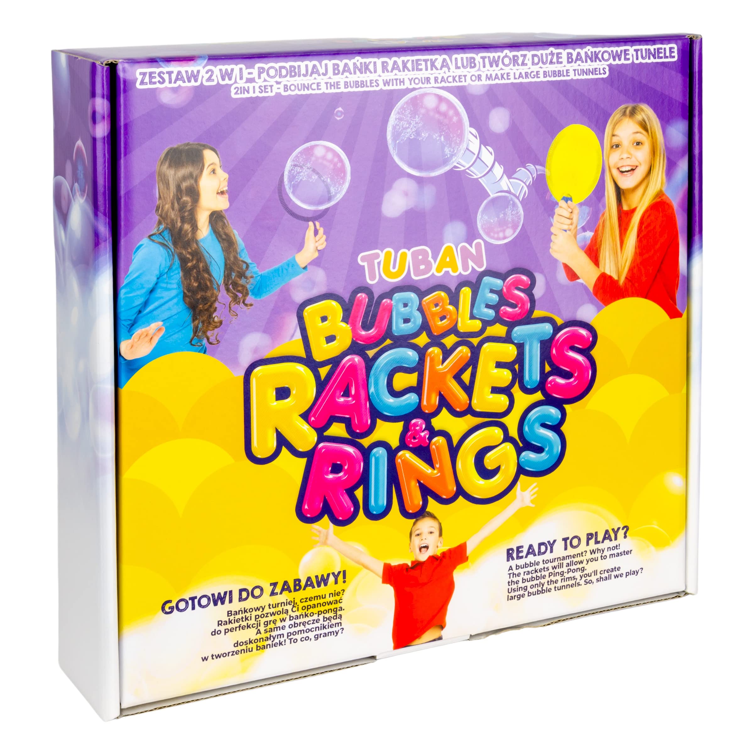 Bubbles - Rackets en Hoepels - Truc