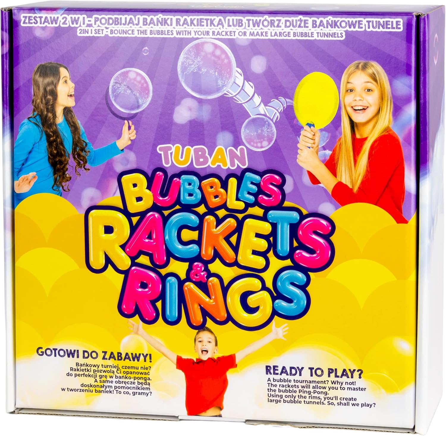 Bubbles - Rackets en Hoepels - Truc
