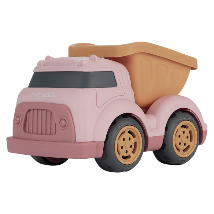 Little Dutch 2014368 Beach Toy Dump Truck Pink