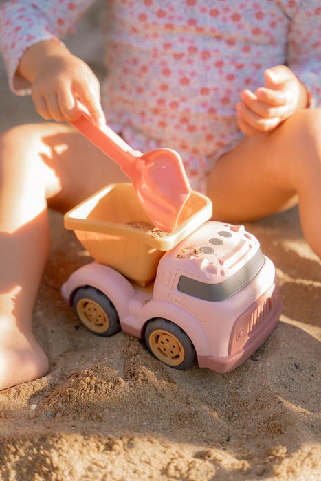 Little Dutch 2014368 Beach Toy Dump Truck Pink