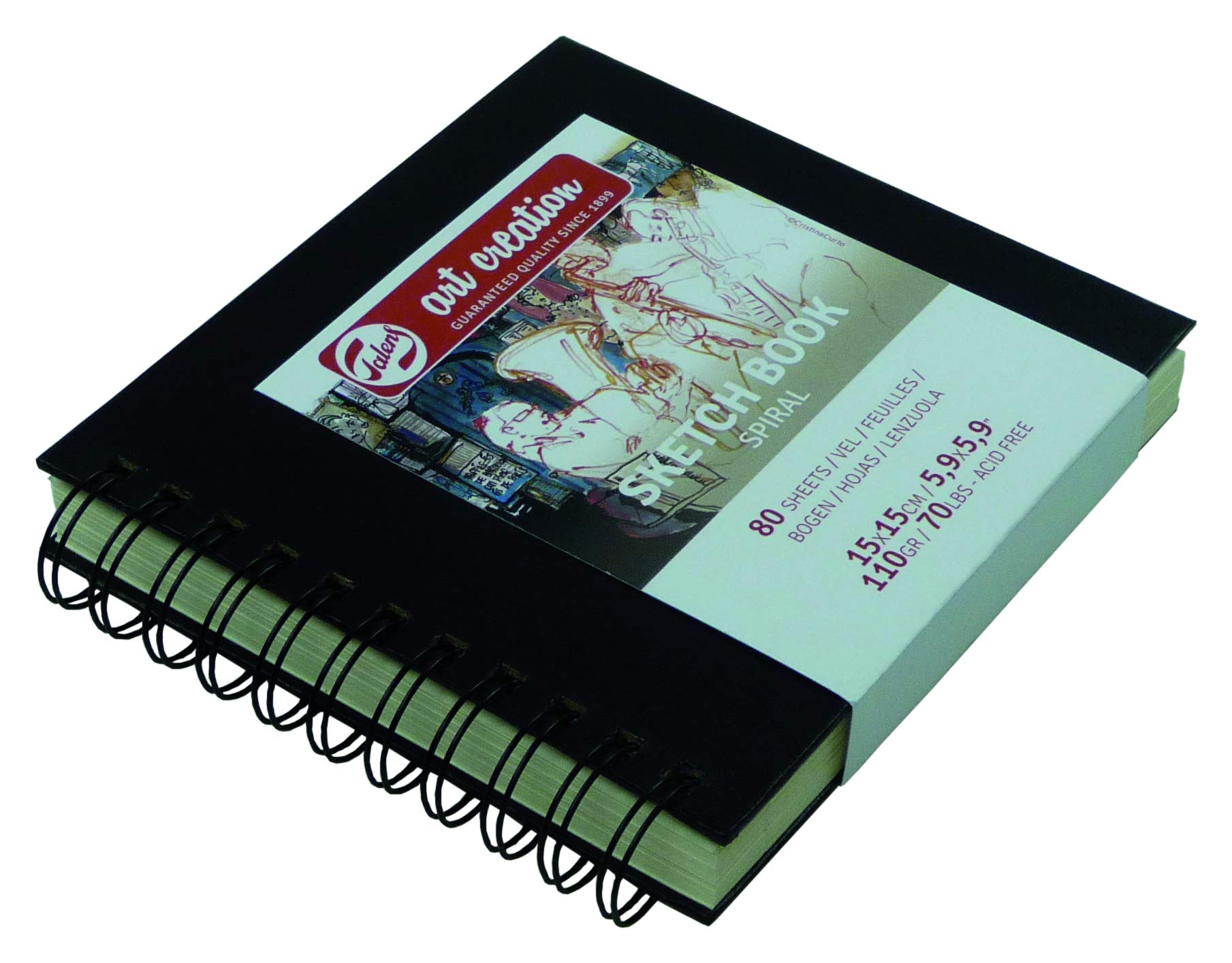 BLOC spiraal 15x15 80h 110g