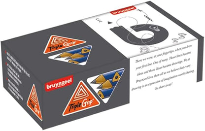 Bruynzeel Triple Grip HB Graphitstifte 72-teilig