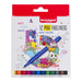 Bruynzeel - Bruynzeel Fineliner Mini Set 12 Kleuren