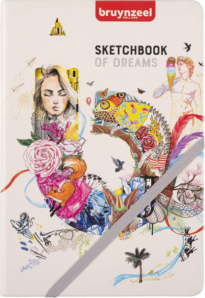 Bruynzeel A5 Creatives Schetsboek 80 Vellen