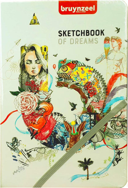 Bruynzeel A5 Creatives Schetsboek 80 Vellen