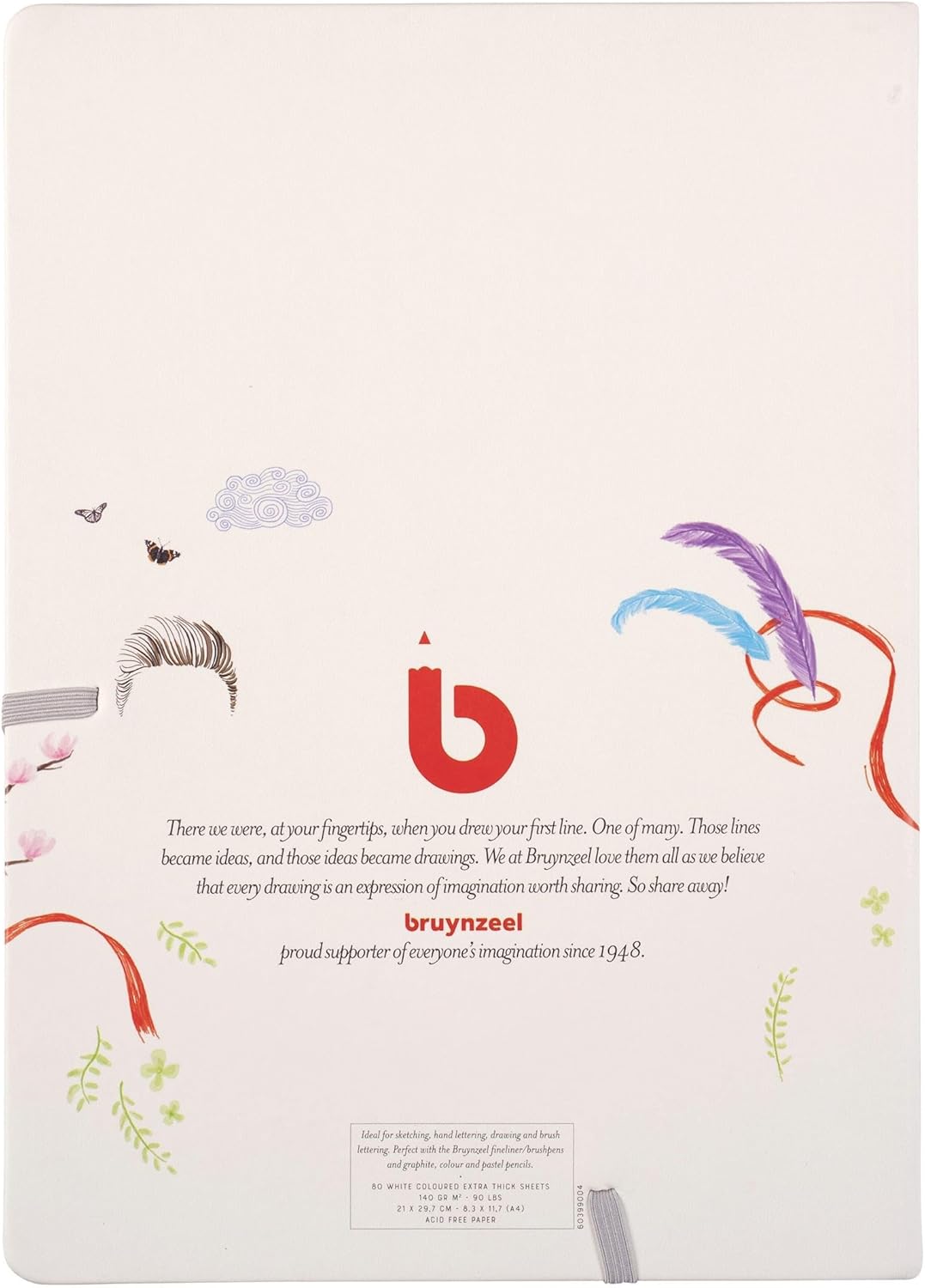 Bruynzeel - Bruynzeel Creatives Schets/Notitieboek A4 140 G/M 80 Vellen