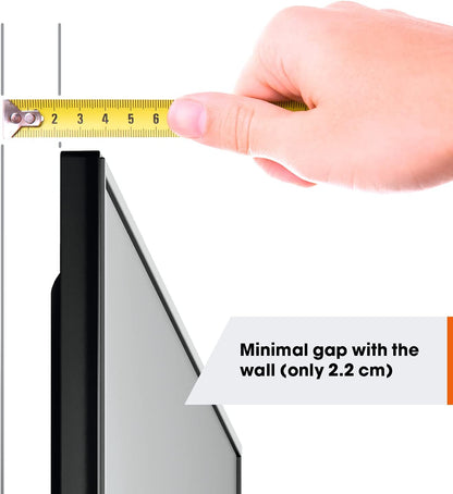 Vogel`S Quick Fixed Tvm 1605 - Mounting Kit (Wall Mount, 2 Mounting Strips) - For Lcd Display - Steel - Black - Screen S