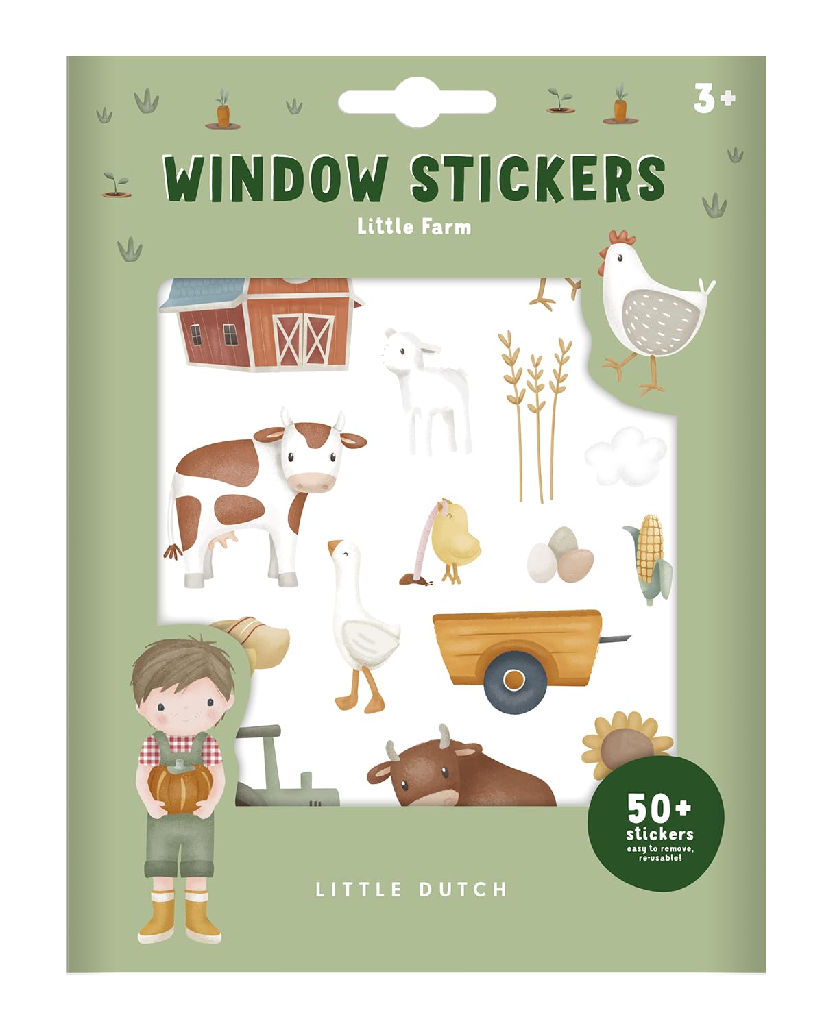 Little Dutch - Little Dutch Raamstickerks Little Farm