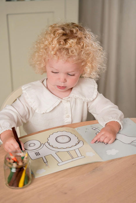 Little Dutch Little Farm 125650 - Libro da colorare