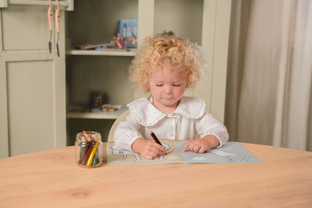 Little Dutch Little Farm 125650 - Libro da colorare