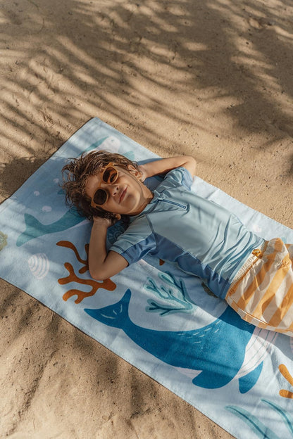 Little Dutch - Little Dutch Badlaken Ocean Dreams Blauw