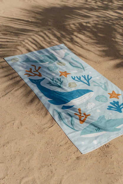 Little Dutch - Little Dutch Badlaken Ocean Dreams Blauw