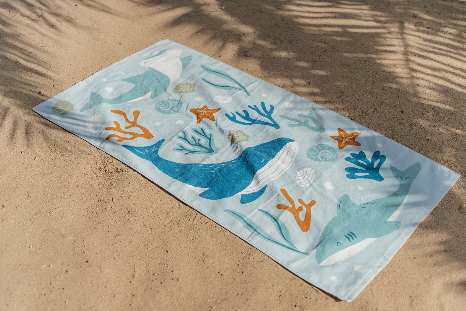 Little Dutch - Little Dutch Badlaken Ocean Dreams Blauw