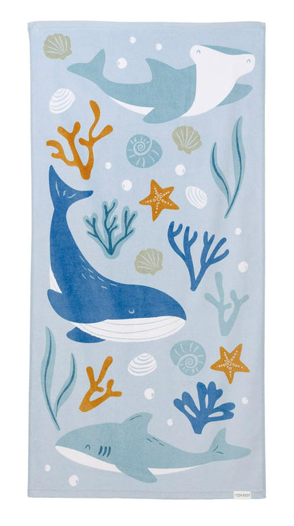Little Dutch - Little Dutch Badlaken Ocean Dreams Blauw