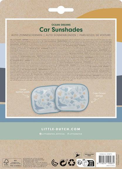Little Dutch - Little Dutch Zonneschermen Ocean Dreams Blauw