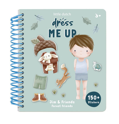 Little Dutch - Little Dutch Dress up Stickerboek Jim Forest Friends