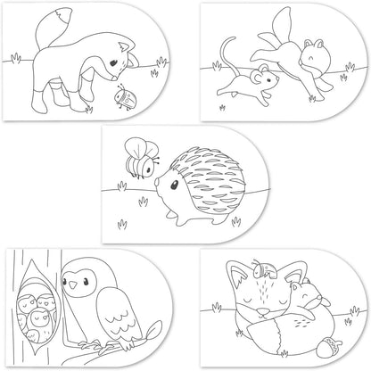 Little Dutch - Little Dutch Verfboek Forest Friends