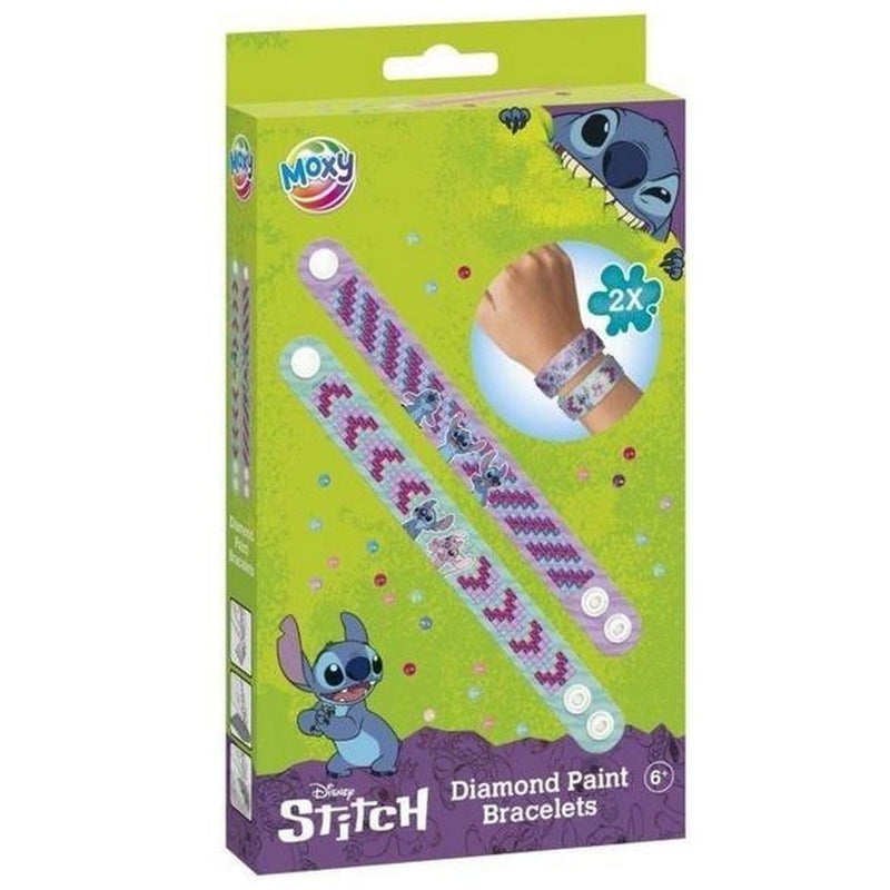 Disney Stitch Diamond Painting Bracelet Kit, Ages 6+