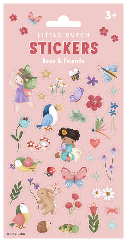 Little Dutch 100748 adesivi/adesivi – Rosa & Friends