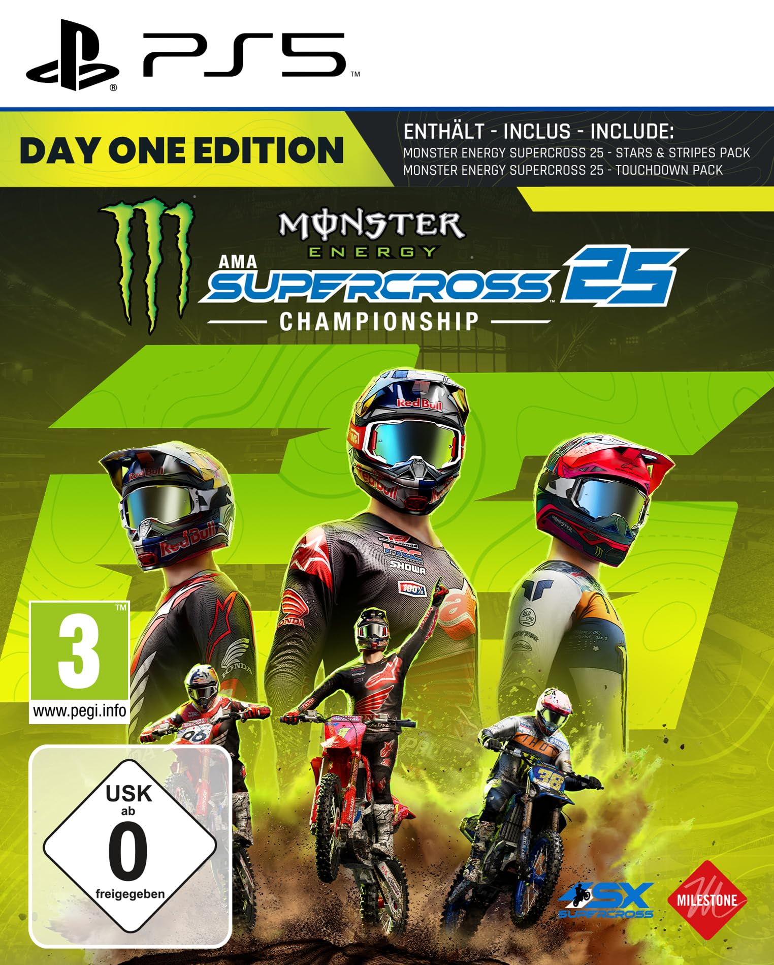 Monster Energy Supercross 25 - The Official Video Game Day One Edition (PS5
