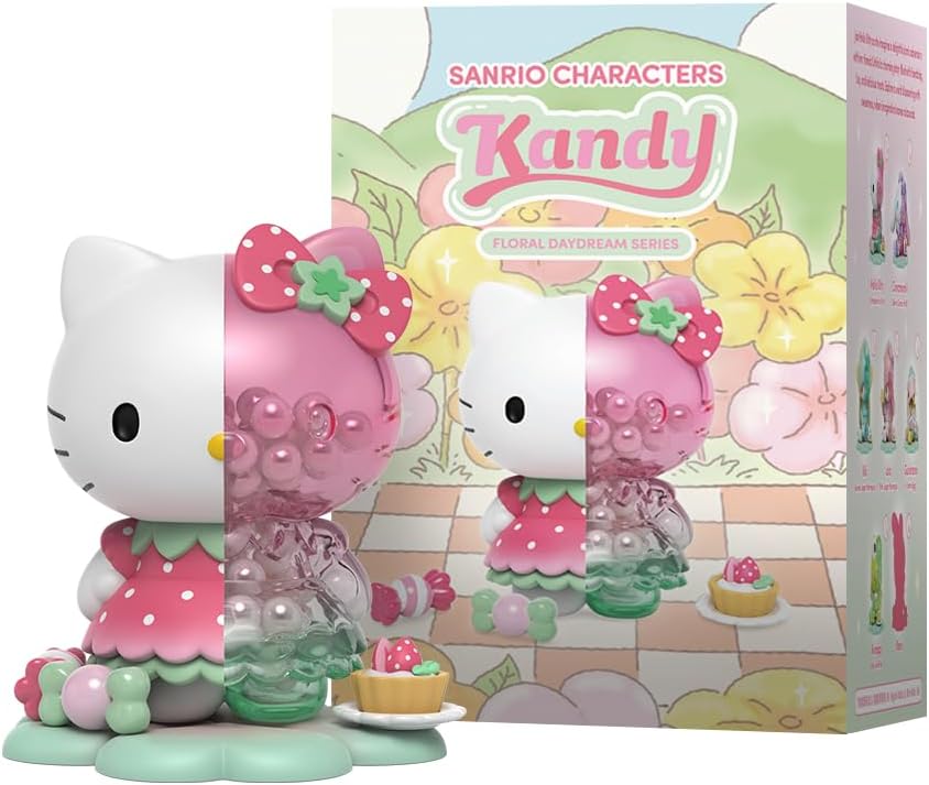 Mighty Jaxx Kandy x Sanrio Floral Daydream Spring Edition | Blind Box Collectible Figurines | One Pack - Contains One Random Figure