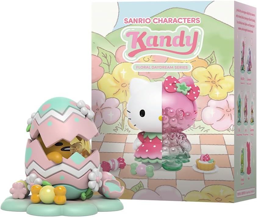 Mighty Jaxx Kandy x Sanrio Floral Daydream Spring Edition | Blind Box Collectible Figurines | One Pack - Contains One Random Figure