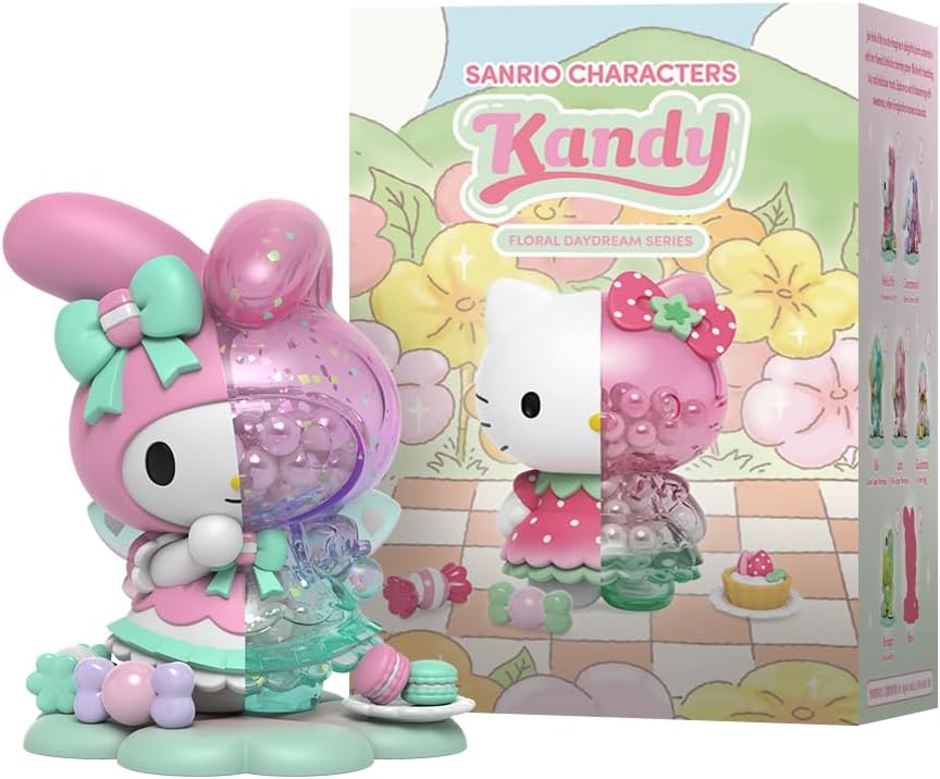 Mighty Jaxx Kandy x Sanrio Floral Daydream Spring Edition | Blind Box Collectible Figurines | One Pack - Contains One Random Figure