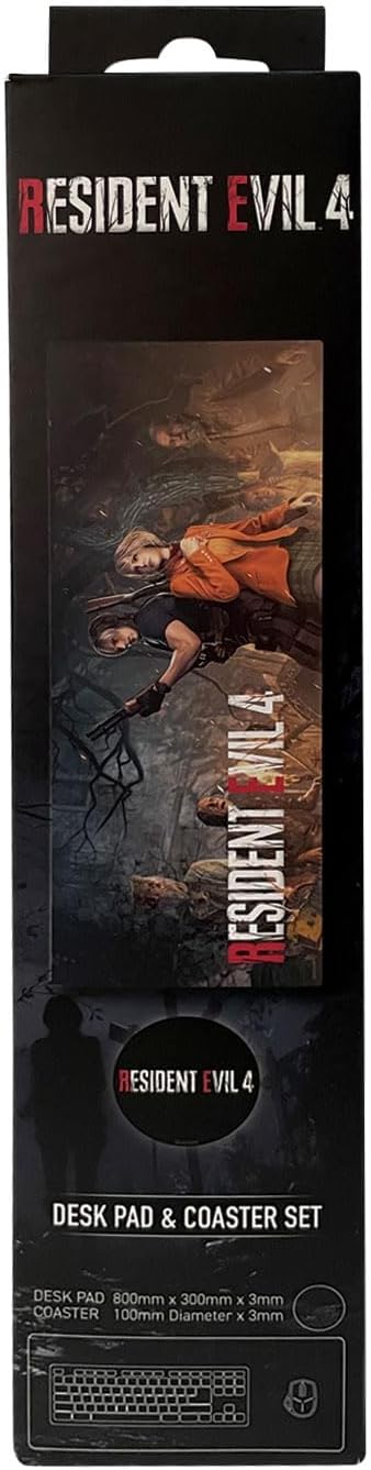 FaNaTtik Resident Evil 4 Desk Pad & Coaster Set