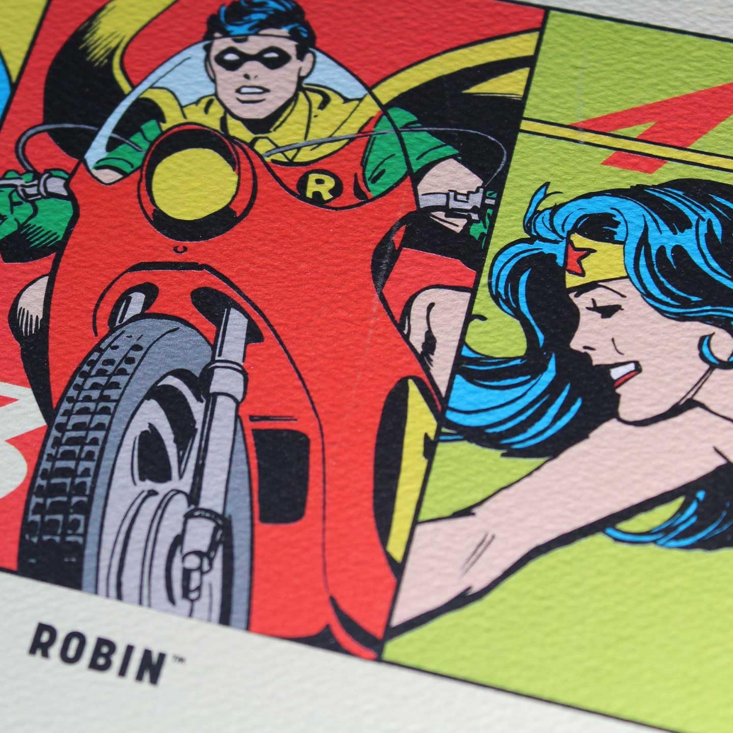 FaNaTtik DC 90th Anniversary Heroes A3 Art print
