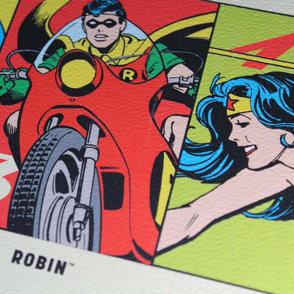 FaNaTtik DC 90th Anniversary Heroes A3 Art print