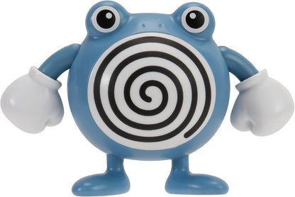 Pokémon Battle Figure 3 Pack - Features 2-Inch Charmander and Trubbish and 3-Inch Poliwhirl Battle Figures