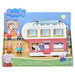 Peppa Pig Camper for toddlers, is a playset with transformable camper that plays sounds and music (LANGUAGE: FRENCH