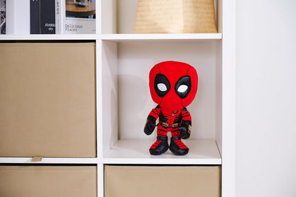 Simba MARVEL Deadpool plush figure 25cm medium size plush figure, from the MARVEL Studios Deadpool and Wolverine movie, toy for fans and collectors