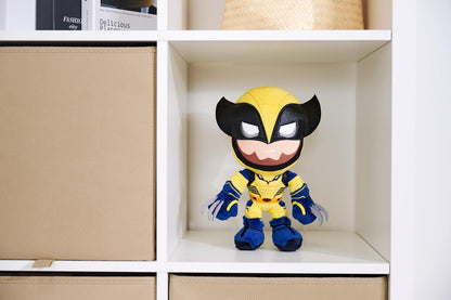 Simba MARVEL Wolverine plush figure 25cm medium size plush figure, from the MARVEL Studios Deadpool and Wolverine movie, toy for fans and collectors