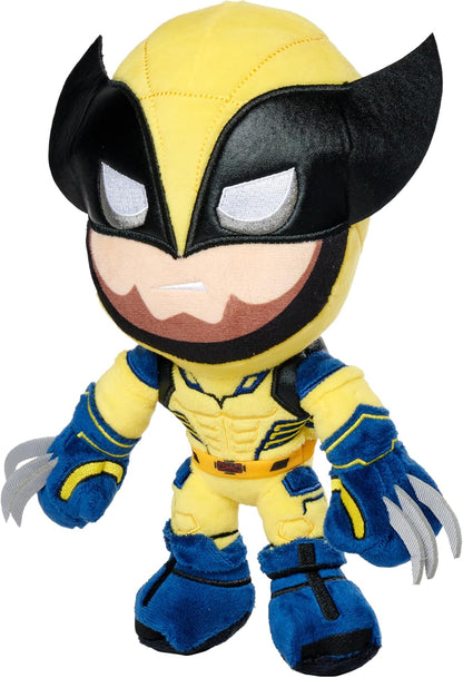 Simba MARVEL Wolverine plush figure 25cm medium size plush figure, from the MARVEL Studios Deadpool and Wolverine movie, toy for fans and collectors