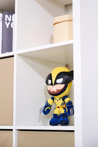 Simba MARVEL Wolverine plush figure 25cm medium size plush figure, from the MARVEL Studios Deadpool and Wolverine movie, toy for fans and collectors