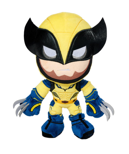 Simba MARVEL Wolverine plush figure 25cm medium size plush figure, from the MARVEL Studios Deadpool and Wolverine movie, toy for fans and collectors