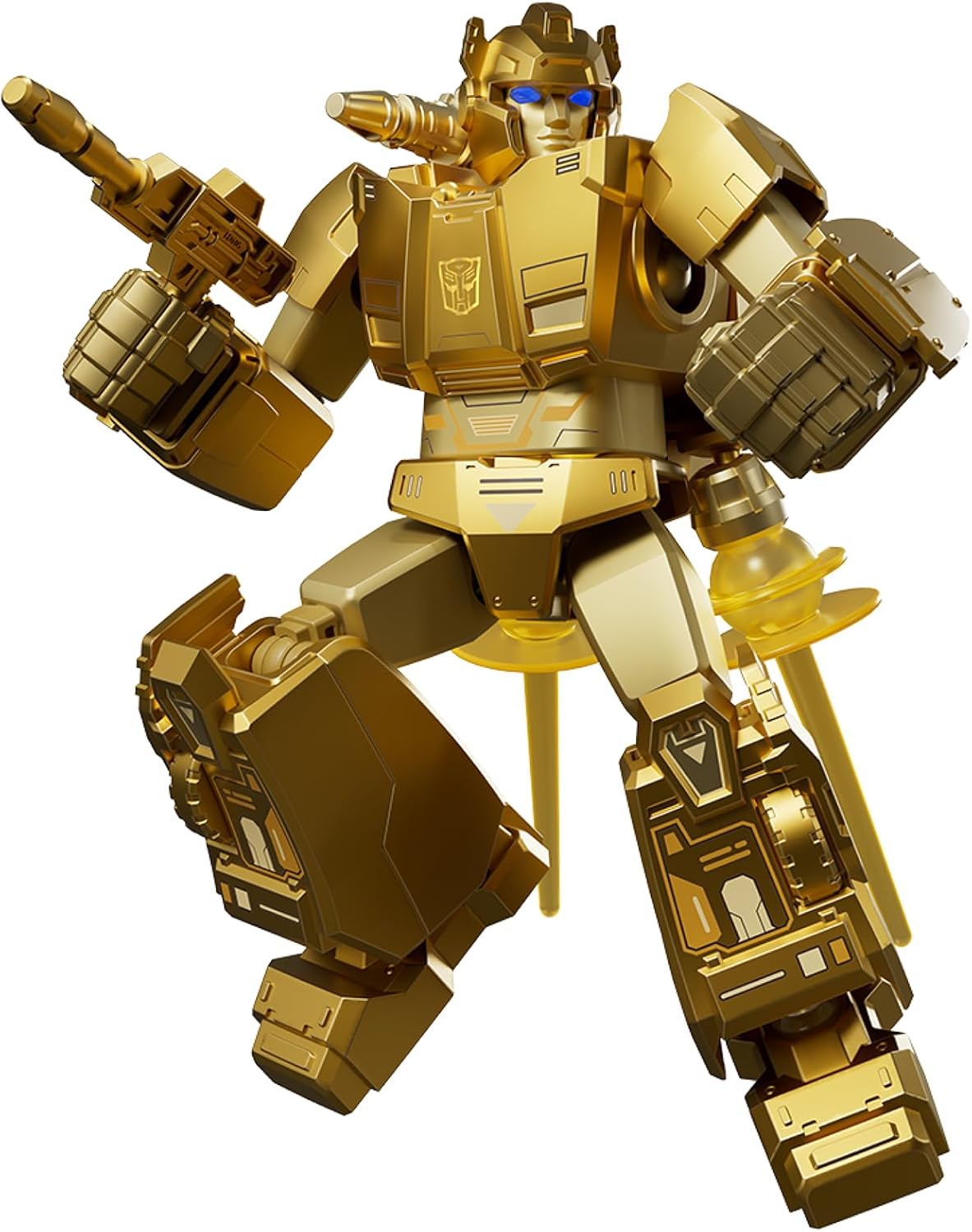 BLOKEES Transformers Limited Edition Gold | Series 2 | Golded Lagoon Defense | Model Kits for Ages 10+ | Collectible Action Figure Building Set | Toy Gift for Kids & Adults|6 Action Figure Kits