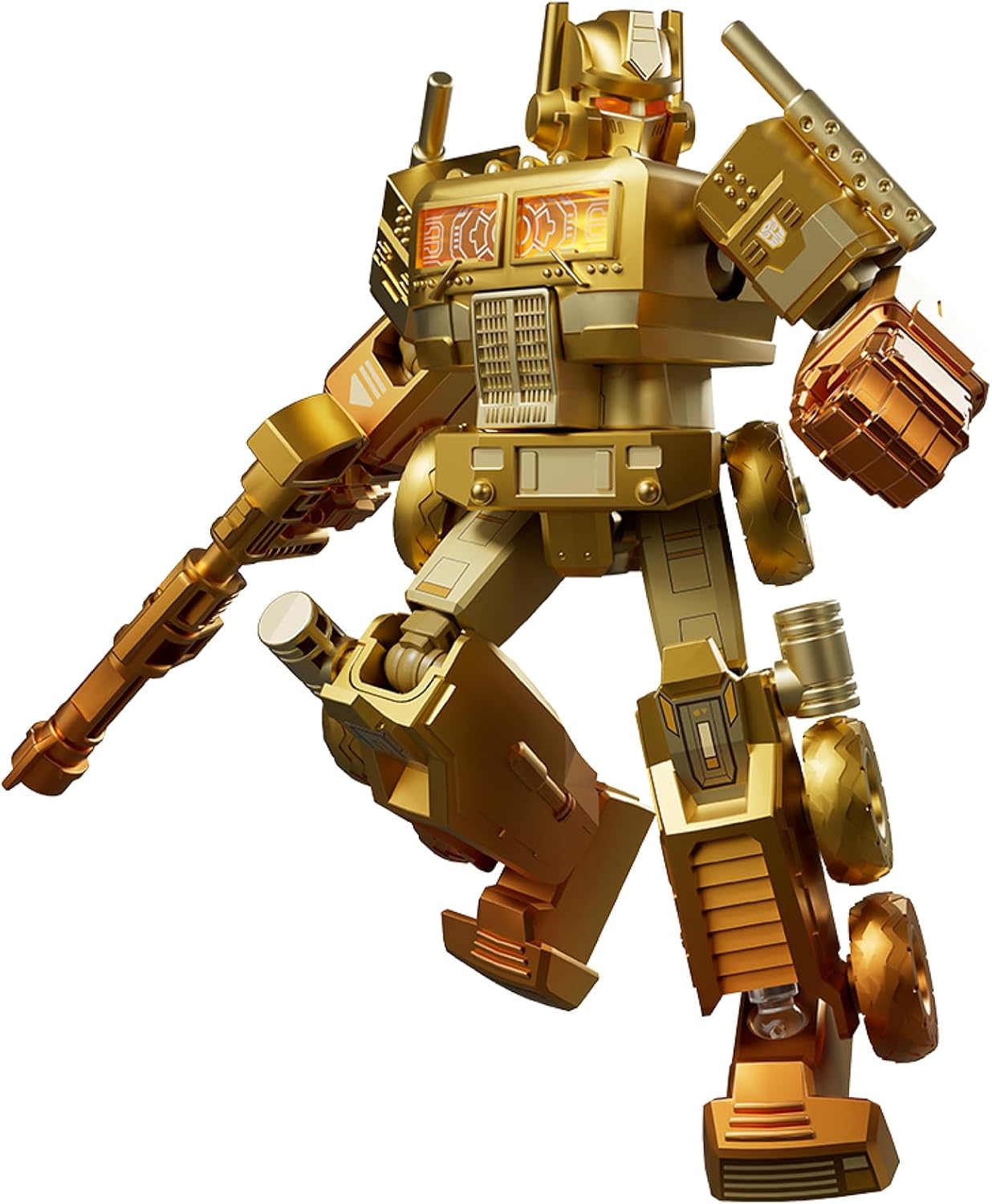 BLOKEES Transformers Limited Edition Gold | Series 2 | Golded Lagoon Defense | Model Kits for Ages 10+ | Collectible Action Figure Building Set | Toy Gift for Kids & Adults|6 Action Figure Kits