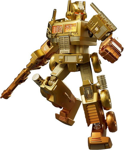 BLOKEES Transformers Limited Edition Gold | Series 2 | Golded Lagoon Defense | Model Kits for Ages 10+ | Collectible Action Figure Building Set | Toy Gift for Kids & Adults|6 Action Figure Kits