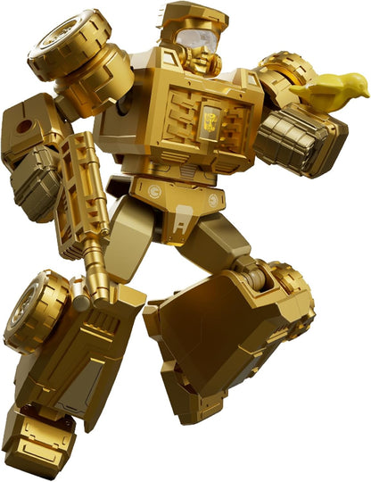 BLOKEES Transformers Limited Edition Gold | Series 2 | Golded Lagoon Defense | Model Kits for Ages 10+ | Collectible Action Figure Building Set | Toy Gift for Kids & Adults|6 Action Figure Kits