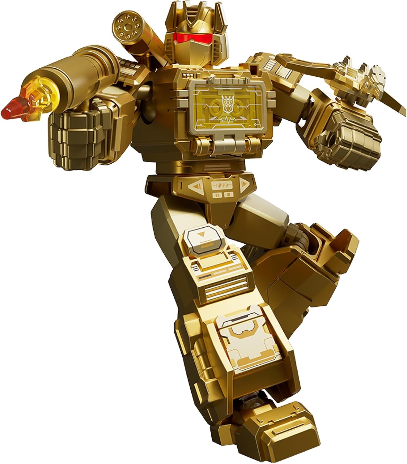 BLOKEES Transformers Limited Edition Gold | Series 2 | Golded Lagoon Defense | Model Kits for Ages 10+ | Collectible Action Figure Building Set | Toy Gift for Kids & Adults|6 Action Figure Kits
