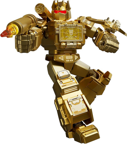 BLOKEES Transformers Limited Edition Gold | Series 2 | Golded Lagoon Defense | Model Kits for Ages 10+ | Collectible Action Figure Building Set | Toy Gift for Kids & Adults|6 Action Figure Kits