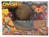 Crash Bandicoot Bandai Boulder Dash Diorama | Play Set Includes 6cm Crash Collectable Figure With Boulder Ramp And Crate Based On Video Games | Great Girls And Boys Toys