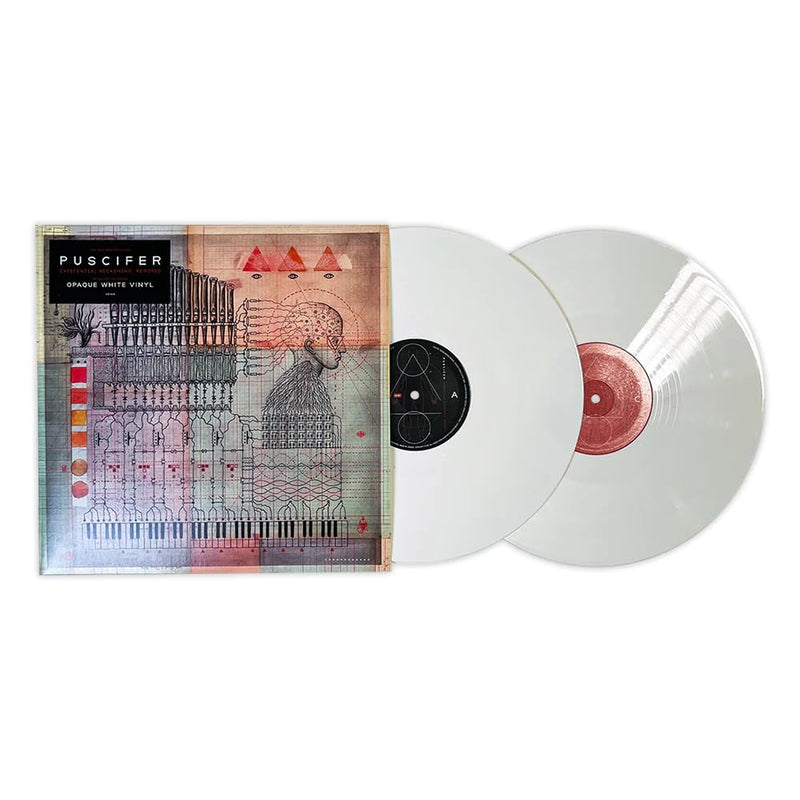 PUSCIFER 'EXISTENTIAL RECKONING: REWIRED' (Limited Edition - Only 500 Made, White PUSCIFER PUSCIFER PUSCIFER PUSCIFER PUSCIFER