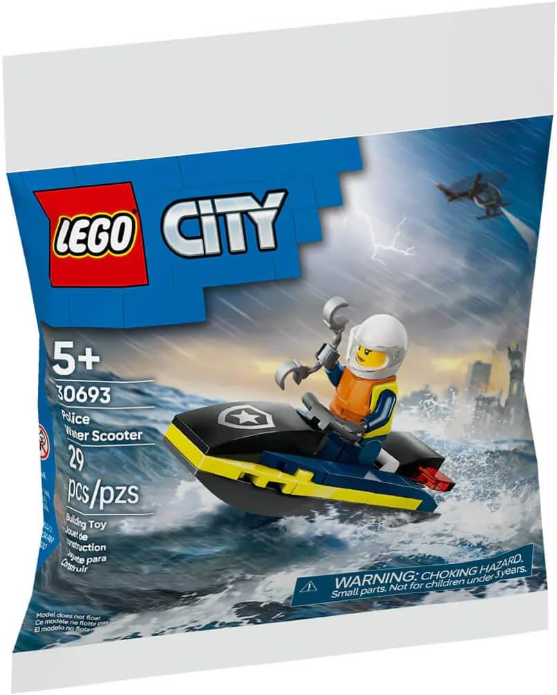 Lego: 30693 - Recruitment Bags - Jet Ski Della Polizia