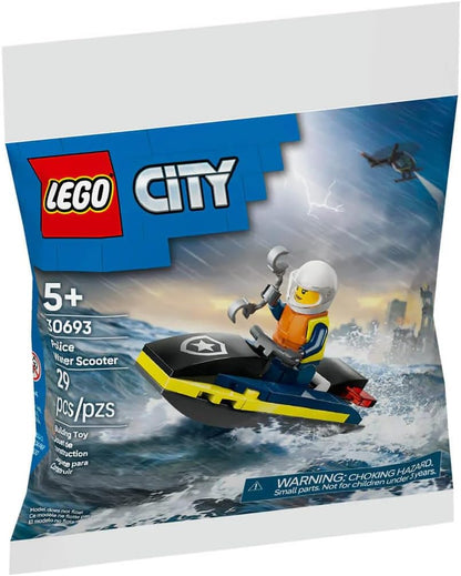 Lego: 30693 - Recruitment Bags - Jet Ski Della Polizia