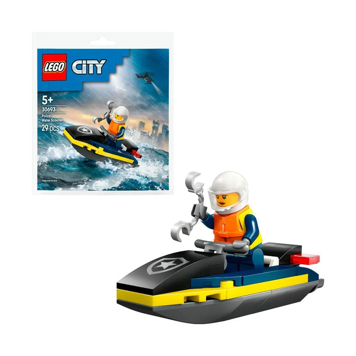 Lego: 30693 - Recruitment Bags - Jet Ski Della Polizia
