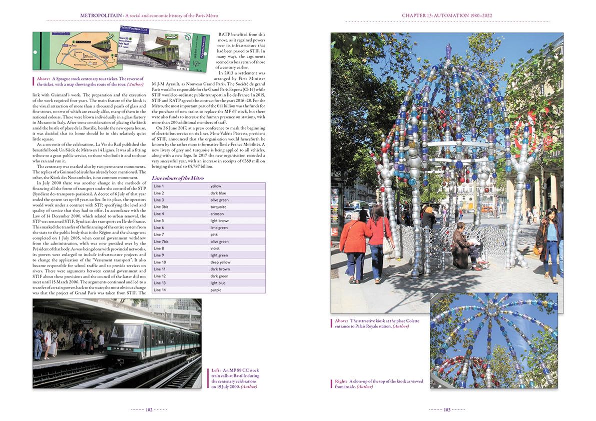 Metropolitain: A Social and Economic History of the Paris Metro